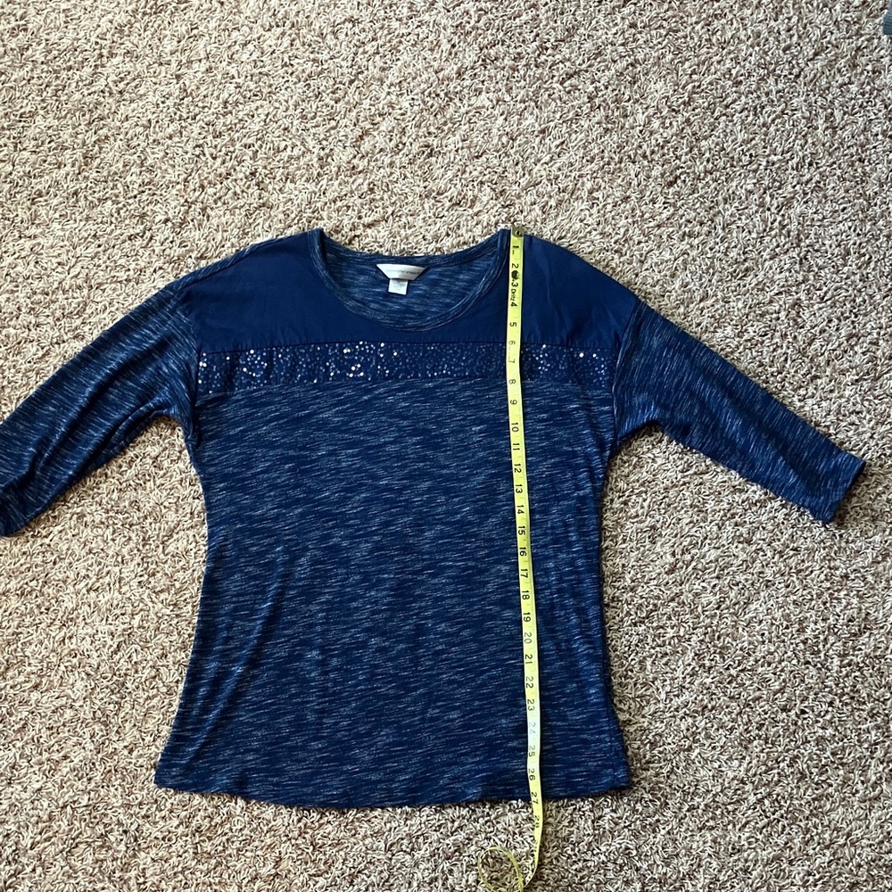 Christopher & Banks Blue Women's Top
